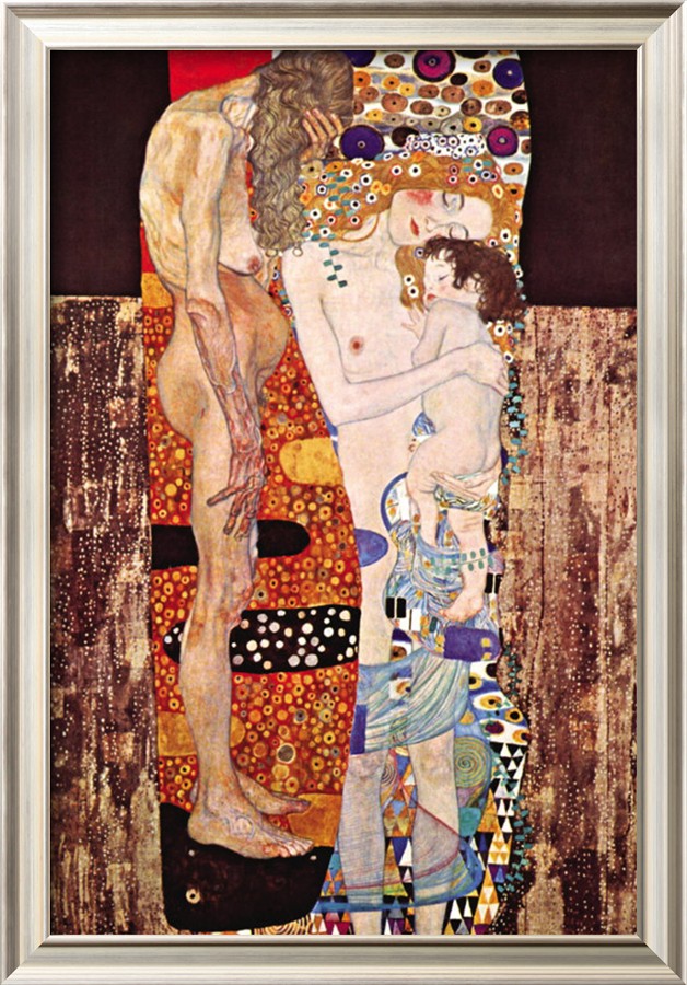 The Three Ages of a Woman - Gustav Klimt Paintings